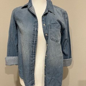 Denim Polo Buttonn up